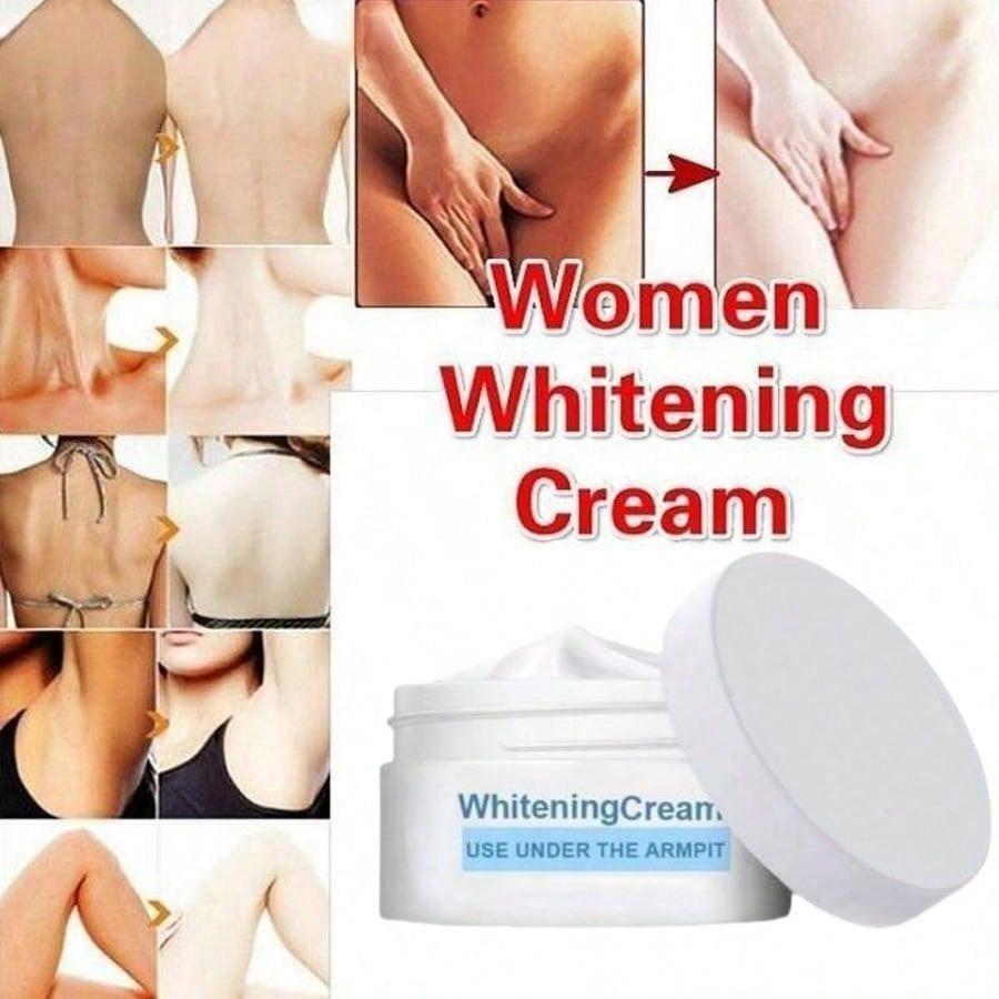 Underarm Whitening Cream Moisturizes the Skin, Refreshes and Smoothes the Body, Takes Care of the Neck, Back, Legs and Elbows, and Removes Color Spots