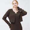 Gu Multi Way Rib Knit Dress  Long Sleeves 