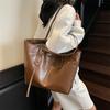 Large Capacity Tote Bag with Dual Handles Stylish Women's Shoulder Bag for Work Shopping and Everyday Use