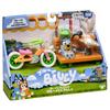 Takara Tomy Bluey Figure Set Bluey Bicycle