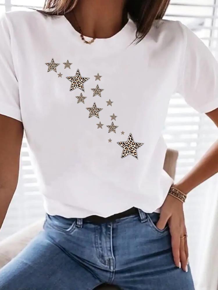 

(Asian Size) love trend cute 90s Tee Top Clothing T Shirt Women Fashion Woman Print Female Short Sleeve Graphic T-shirts S