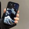 Japanese Wave Kanagawa Surfing Soft Phone Case for Samsung Galaxy S26 Ultra S25 Edge S24 S23 S22 Plus S21 S20 FE 5G Shell Silico