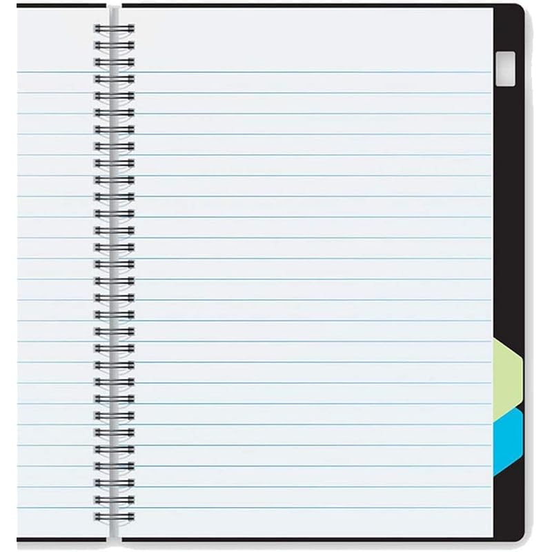 

Luxor 5 Subject Notebook | 70 gsm Paper | Single Ruled | Pages - 300 | Count - 1 | 14 x 21.6 CM | Spiral Binding | Perfe 4 белый