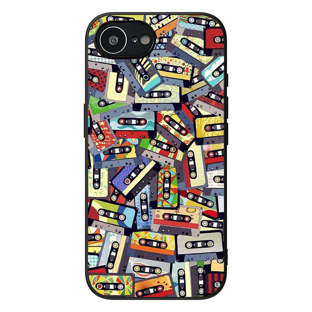 Retro Camera Vintage Cassette Tape Phone Case for Samsung Galaxy Note 20 9 10 S8 S10 Lite S9 Plus A54 A53 A21S S10E A17 Cover
