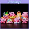 Cute Star Kirby Figure Set Pvc Diy Desktop Decoration Handicraft Material