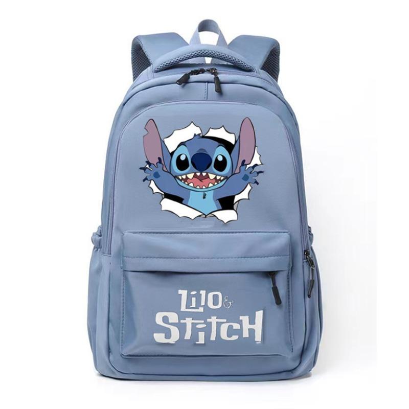 Disney Stitch Kids Backpack Cartoon School Bag for Girls 45x30x15cm