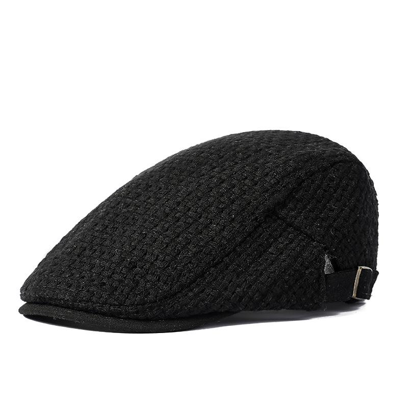 Vintage Cap Men's Winter Forward Cap Beret Peaked Cap Newsboy Caps for Men Driver Ivy Hat Gatsby Painters Hats