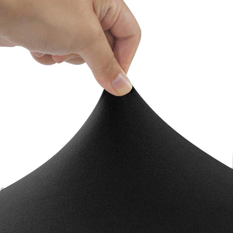 6FT Outdoor Folding Heavy Duty Catering Outdoor Rectangle Trestle Party Portable Hotel Banquet Tables with Elasticity Tablecloth