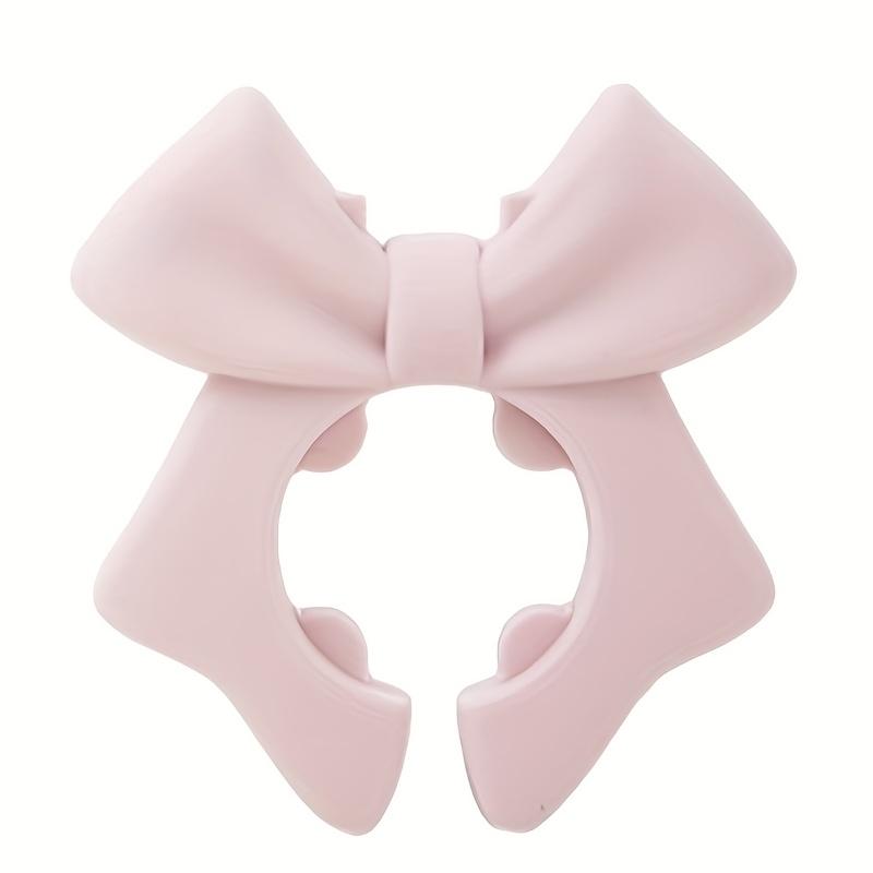 

Bowknot Silicone Spatula Holder розовый