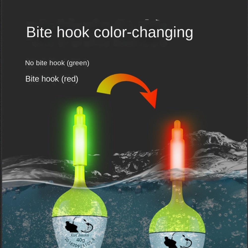 Luminous Fishing Float Color Change Fish Float New Night Fishing Float  Day and night