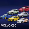 VTL1 1:64 VOLVO C30 Moulages sous pression de voitures en alliage et Véhicules jouets Modèle de voiture Modèle à l'échelle miniature Jouets de modèle de voiture Pour enfants
