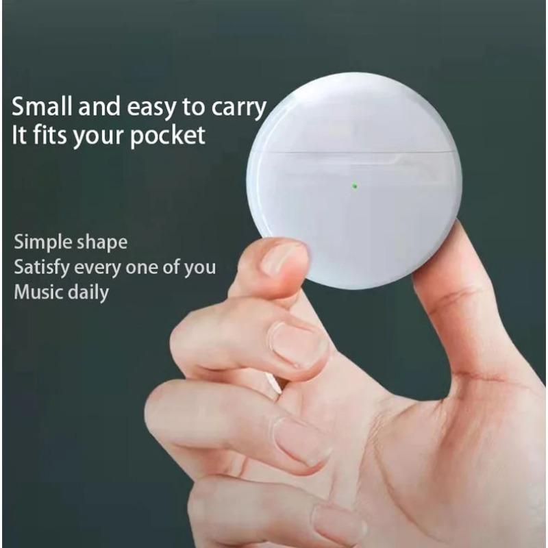 Căști originale Pro6 TWS cu control tactil, fără fir, Bluetooth 5.0, sport, căști intraauriculare, căști muzicale pentru iPhone, Xiaomi, căști