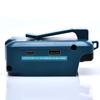For Makita 14.4V/18V Lion Battery Dual USB converter Port with LED Light Spotlight Outdoor Flashlight for Makita Batteries