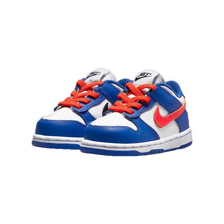 Nike Dunk Low TD Game Royal Crimson Baby Sneakers Blue White Black CW1589-104