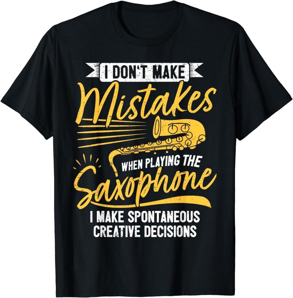 NEW LIMITED! Creative Saxophonist Saxist Sax Jazz Saxophone Tee - MADE IN USA