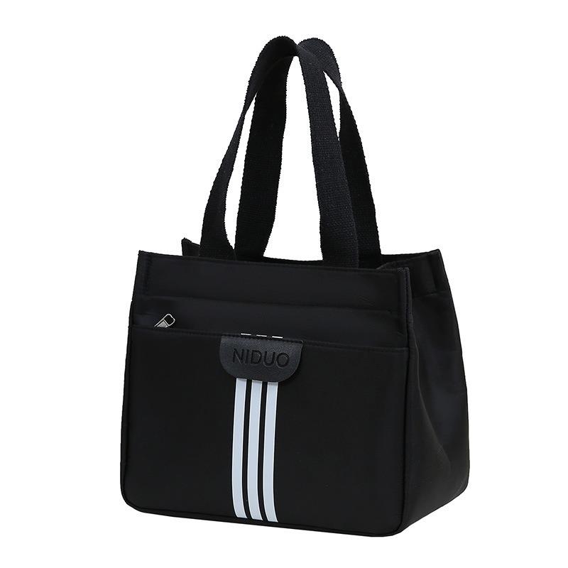 

New Handbag Lunch Bag Outdoor Handbag Storage Bag чорний