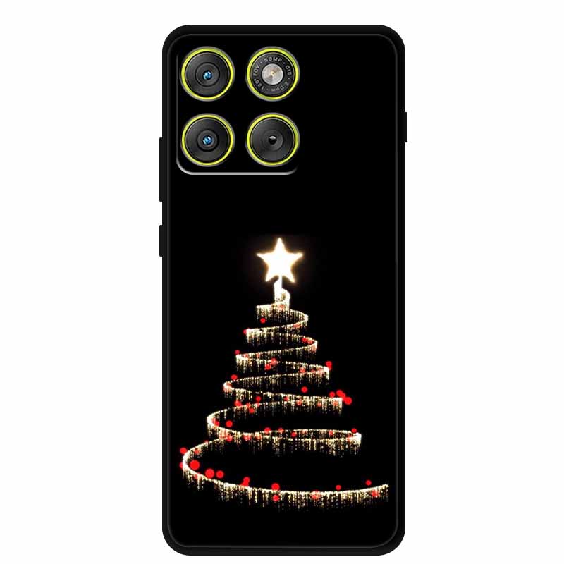 Christmas Phone Cases For Motorola Edge 70 5G Case Silicone Soft Back Cover Christmas Tree for Moto X70 Air 5G Edge70 Back Cover