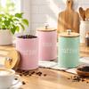 3pcs/set Large Capacity Sugar Container Moisture-proof Tea Storage Jar  Living Room