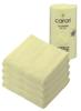 Carari Face Triple Absorbent Microfiber CB Carari One Towels, ONE, Yellow, 4-Pack, Quick-Drying, Marshmallow-Soft, Fluffy, 30x80cm, Japan,