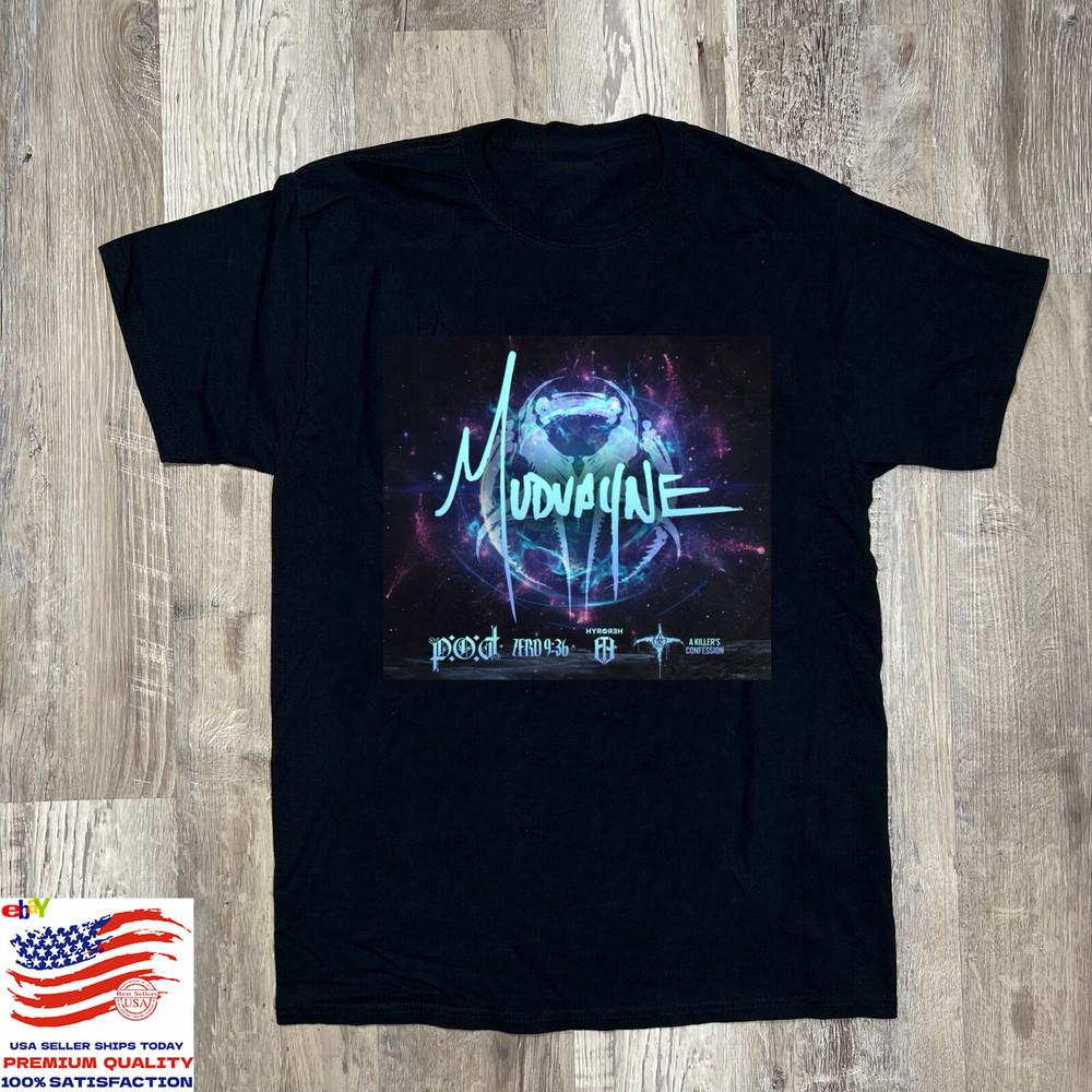 Mudvayne Australia Tour 2024 T Shirt Full Size S-5XL Unisex T-Shirt XXL