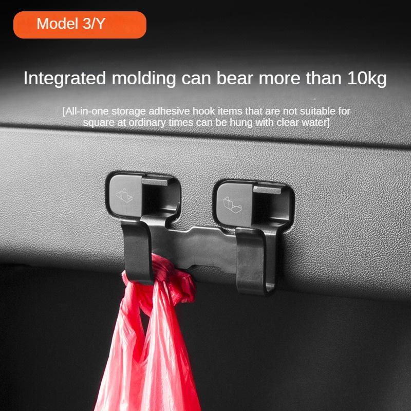

Front And Rear Trunk Hooks Odorless Exquisite Abs Car Clips And Fasteners Hook Up Small Size Integrated Molding Minimalist