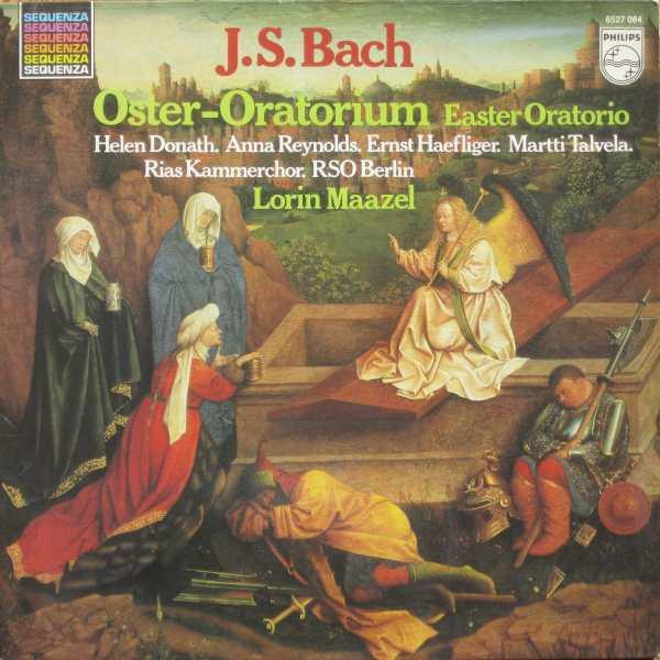 LP Record JOHANN SEBASTIAN BACH , HELEN DONAT - Oster-Oratorium = Easter Oratorio 6527084 Philips 1980 Europe Classical Used
