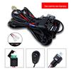 High-Power LED Spotlight Wiring Kit with Switch for Cross-Border Car Applications