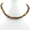 8mm Natural Mariyam Jasper Gemstone Round Beads Jewelry Handmade Designer Choker Necklace 17-20" For Women 8BN-12