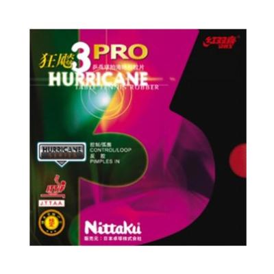Nittaku Kyohyo Pro 3 Table Tennis Inverted Extra Thick Rubber, Soft, Sticky, NR-8678 (Speed), Red,