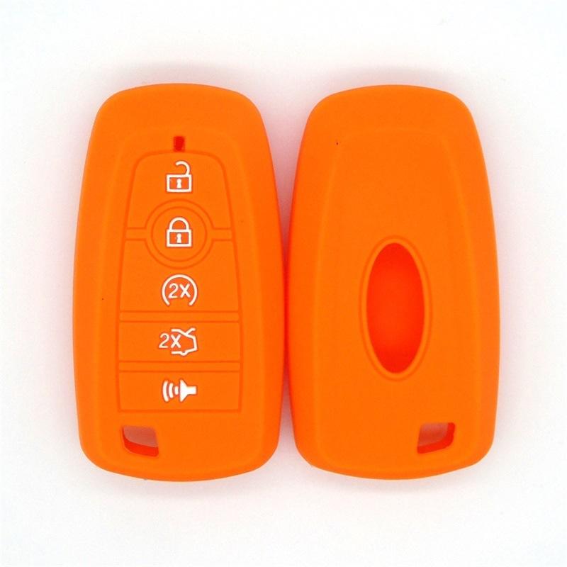 Drop-proof key cover, suitable for Ford Explorer Lima Sports Raptor F150 modified silicone key bag, with high cost performance