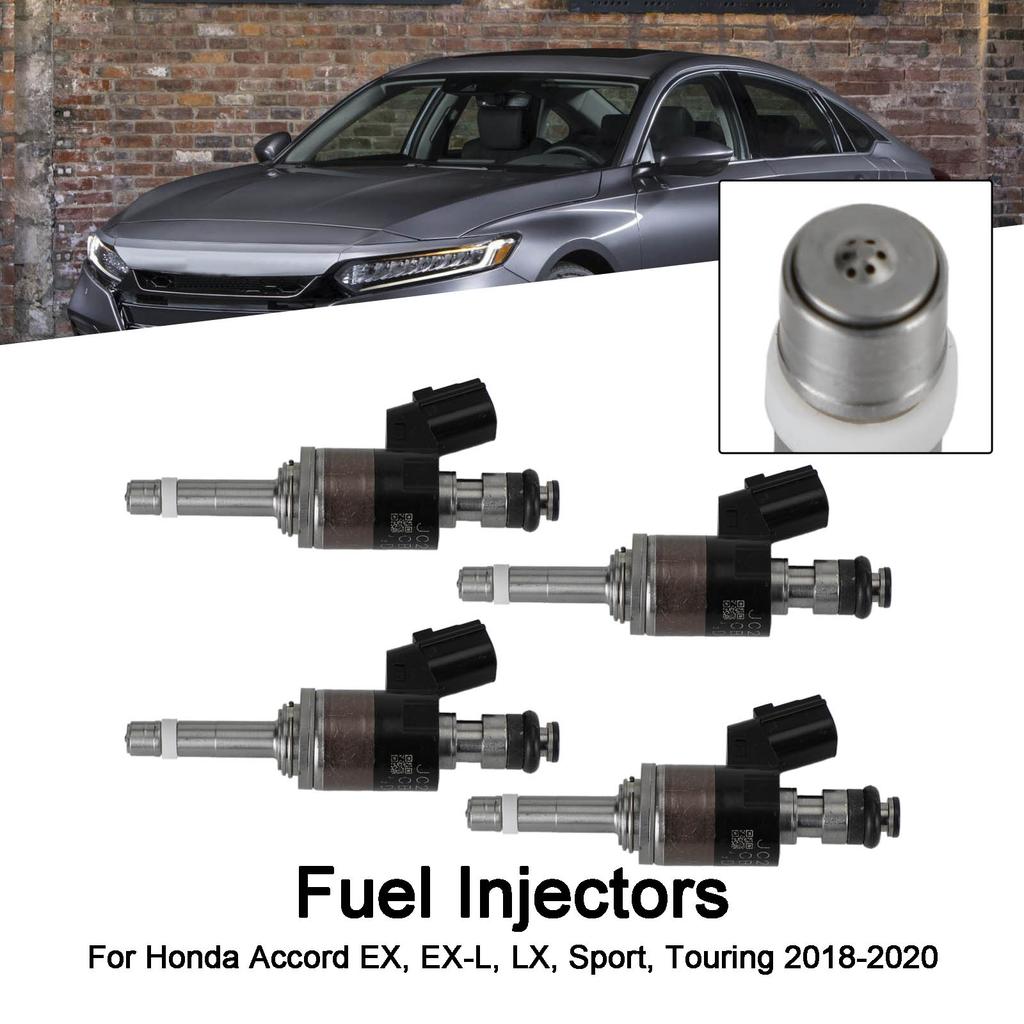 4PCS Fuel Injectors 16010-5PA-305 Fit for Honda Accord 2018-2020 CR-V 2017-2020 1.5L