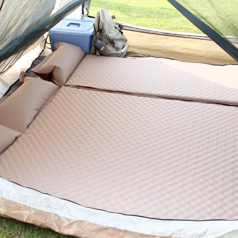 Huilingyang Single Inflatable Camping Mat with Pillow