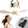 2 In 1 Silent Ceiling Fan Light 4 Gears Lightweight Hanging Fan Brushless Motor Fan Light for Dining Room Bedroom Living Room