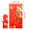 Year Of Horse Red Envelopes Portable Festival Money Packet Money Envelopes For Cash For Spring Festival Wedding Christmas