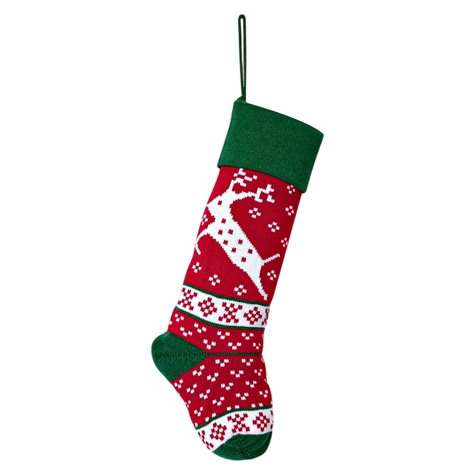 

Рождественские носки, конфетный мешок, рождественская подвеска, подарочный мешок One Size