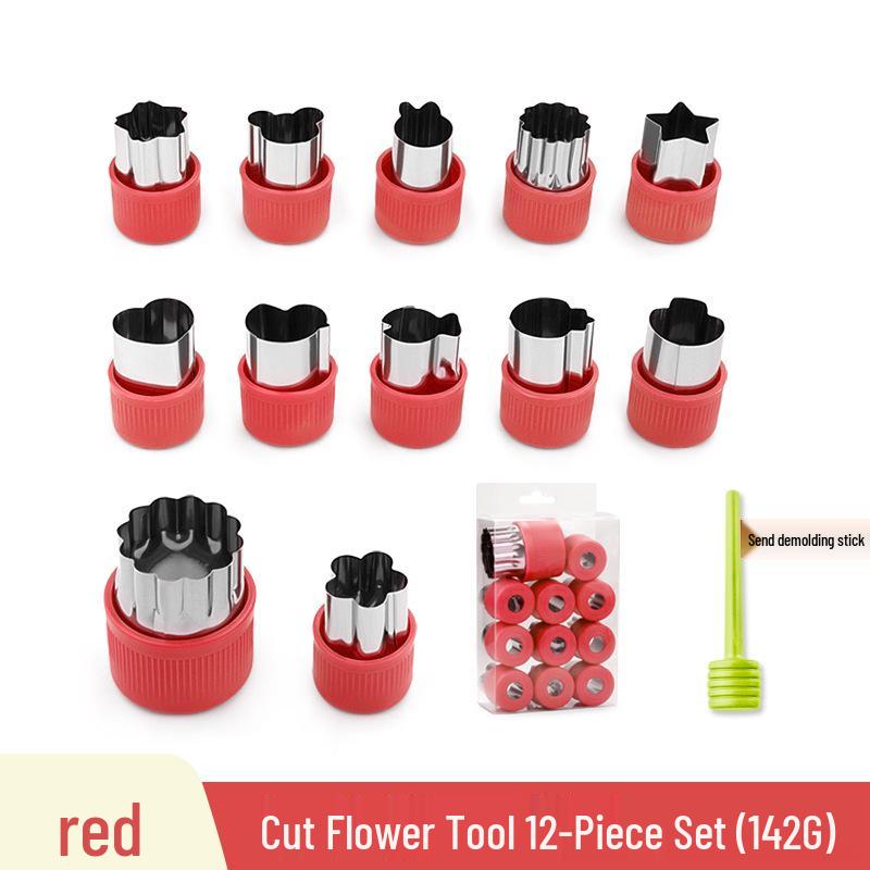 Stainless Steel Butterfly Noodle & Vegetable Cutter, Cartoon Cookie Mold