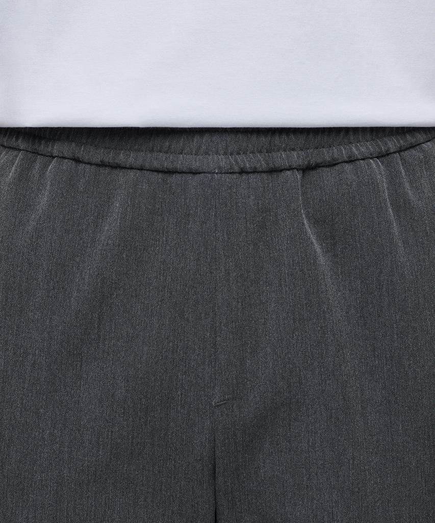 MUSINSA STANDARD Genderless Wide Banding Slacks [Medium Gray]