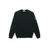 STONE ISLAND Patch Logo Crew Black Unisex Tops 731563020-V0029