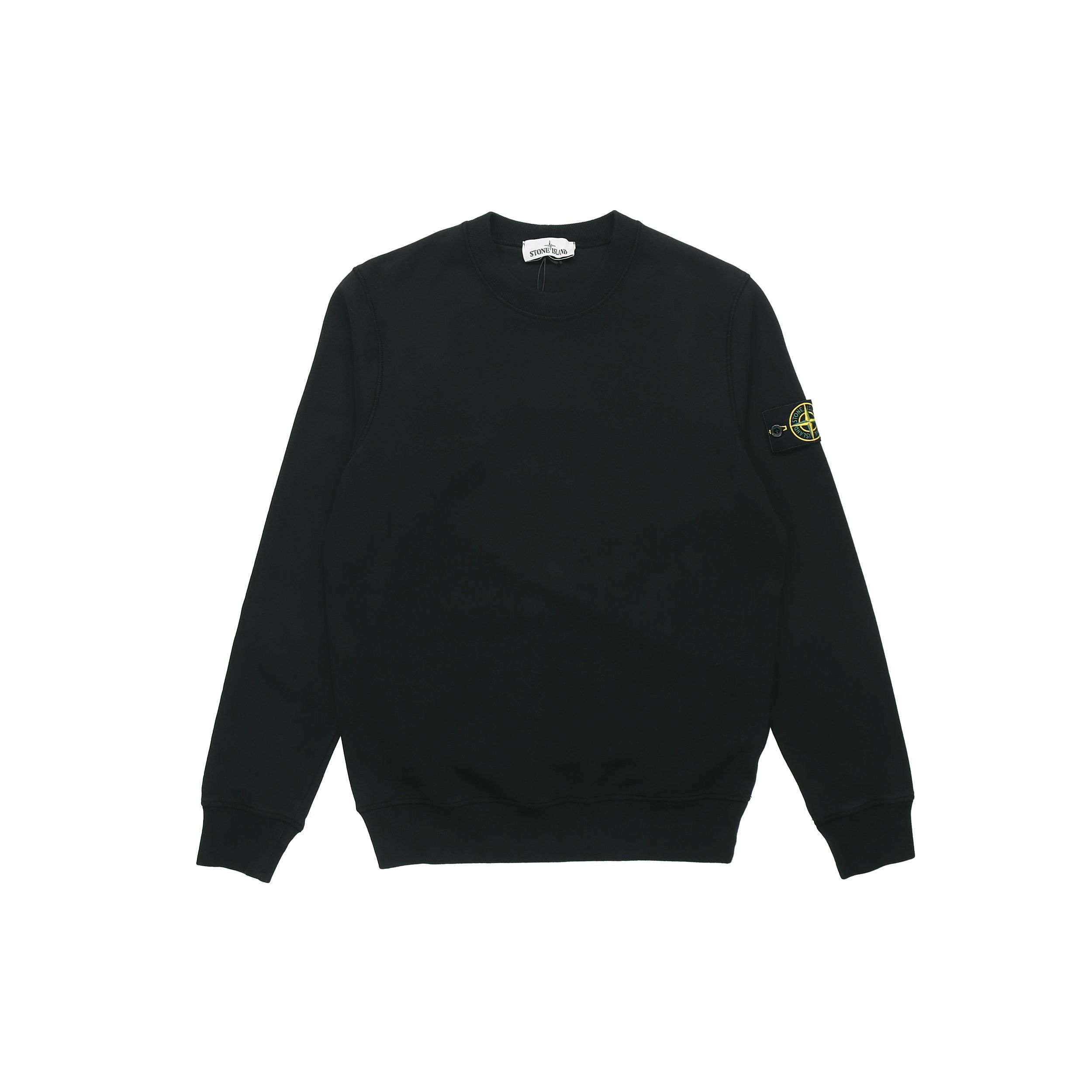 

Stone Island Patch Logo Crew Black Unisex Tops 731563020-V0029 XL
