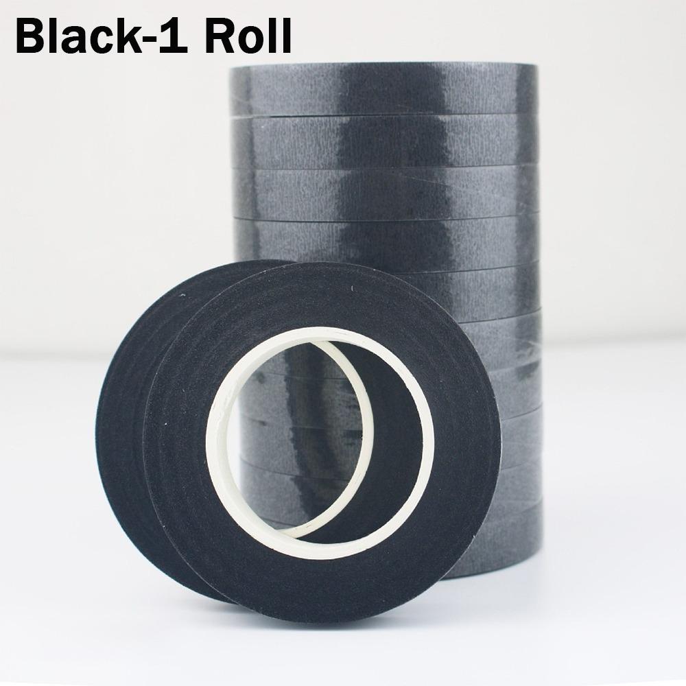 

New DIY Floral Paper Tapes Craft Self-adhesive Floriculture Tape Multifunctional Floral Crafts Bouquet Stem Tape чёрный