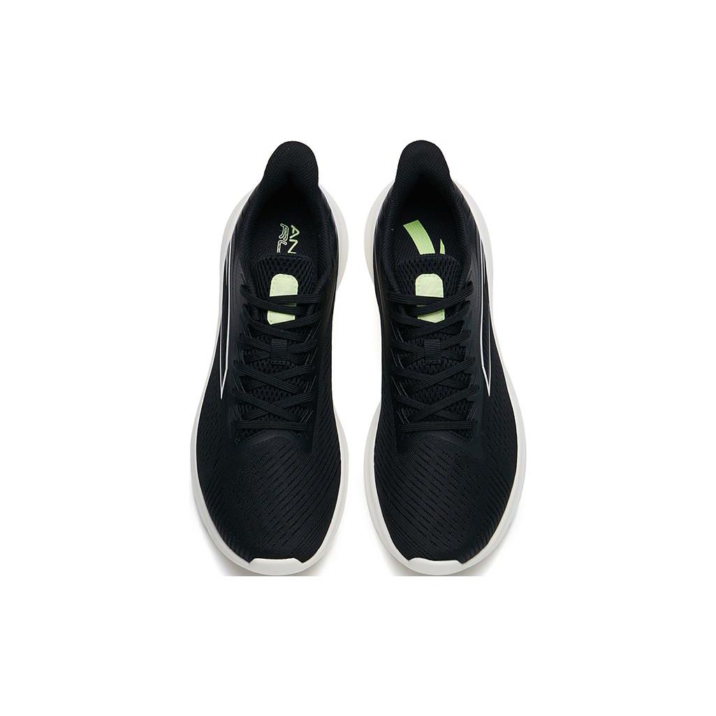 Anta Повседневные дышащие нескользящие низкие кроссовки для бега мужские кроссовки черные — фото 3