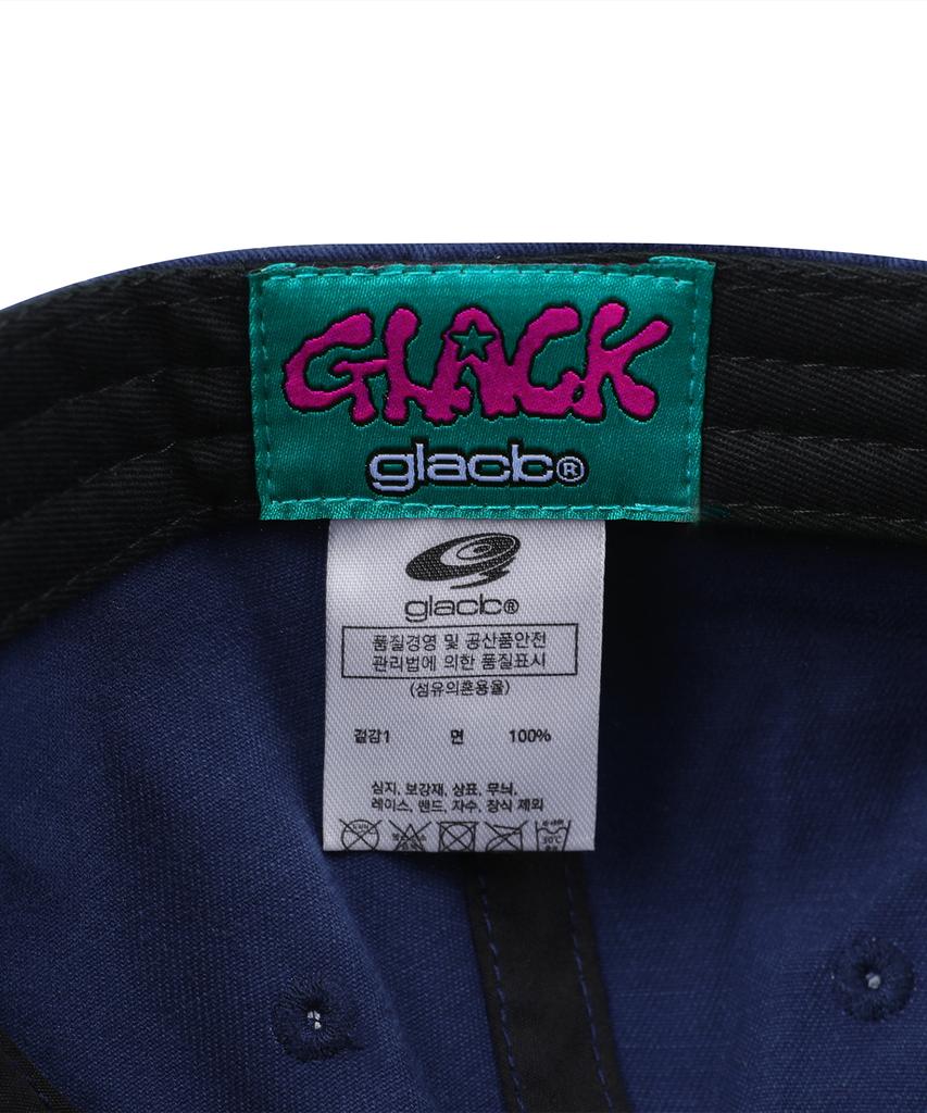 GLACK Gc063 Club Sponsor 6-Panel Ball Cap (Navy)