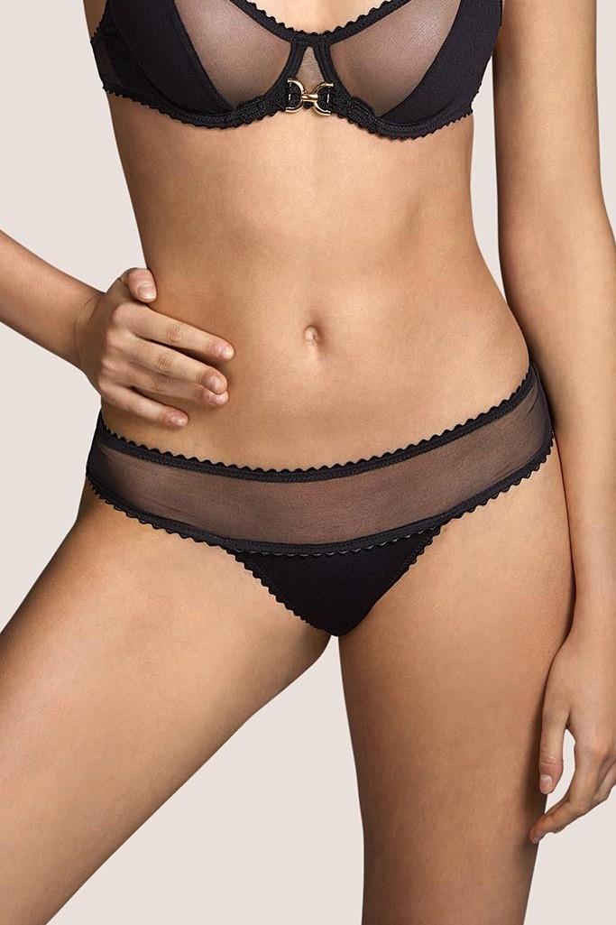 

Трусики стринг Andres Sarda (92112) 3(M) прозорий колір чорний