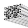 6PCS 4040 Aluminum Extrusion Profile, 78.74 Inch 2000 mm, T Slot European Standard Anodized Linear Rail, High-Strength Extruded Aluminum Rail, for 3D