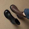Krazing Pot Microfiber Winter Round Toe Modern Platform Size 33 Boots Size 43 Office Lady Women Fashion Ankle Boots