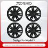 4PCS/Set Hubcaps 19 inches Full Coverage Arachnid Wheel Cover Cap Design for Tesla Model S/ Model Y Automobile Accessories
