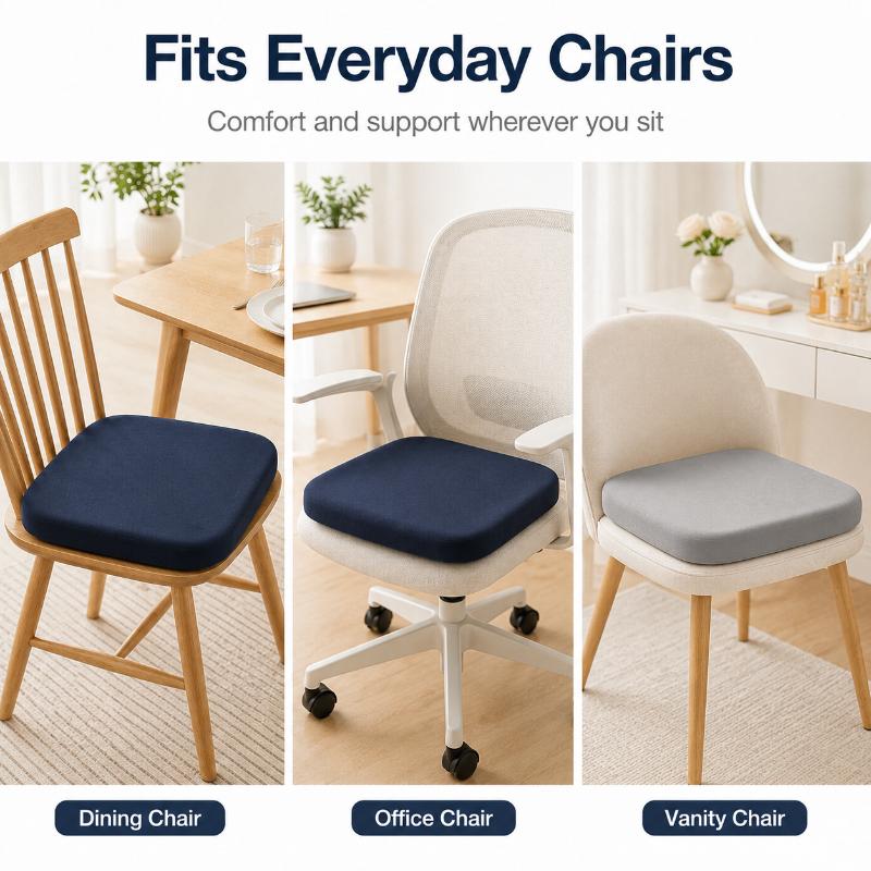 Soft Seat Cushion Non Slip Chair Pad Thick Square Dining Office Chair Cushion Breathable Comfortable Kitchen Home Dining Decor