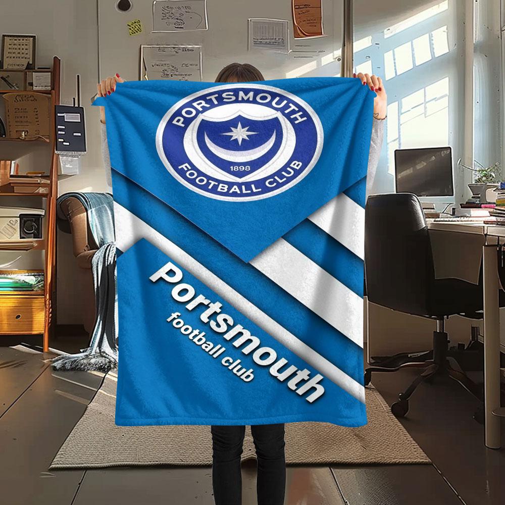 PFC Logo Blanket, High Quality Comfortable for All Seasons, Home Decor, Warmth and Comfort