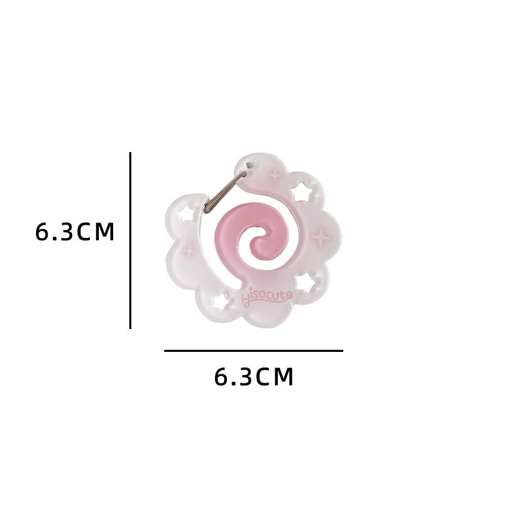 Acryl Schlüsselanhänger Halter Schlüsselanhänger Dekor Schlüsselring Anhänger Hohe Qualität Taschenanhänger