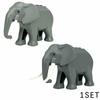 Zoo Animals Building Blocks Set: Elephant, Camel, Deer, Giraffe, Gorilla, Horse, Tiger - Mini Action Figure Bricks Toy